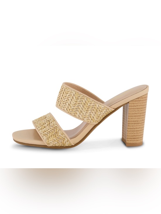 Steve Madden Shoes - Steve Madden Callen Sandal in Natural Beige Raffia Size 8 1/2